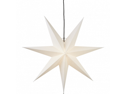 Dekorativní hvězda 70 cm STAR TRADING Star Frozen - bílá