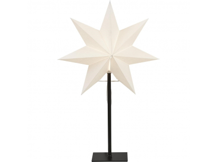 Dekorativní lampa hvězda 55 cm STAR TRADING Fot Frozen - bílá