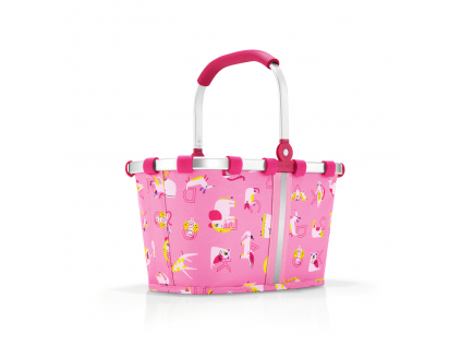 Dětský košík Reisenthel Carrybag XS kids Abc friends pink