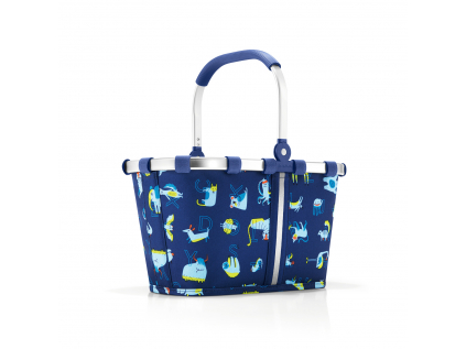 Dětský košík Reisenthel Carrybag XS kids Abc friends blue