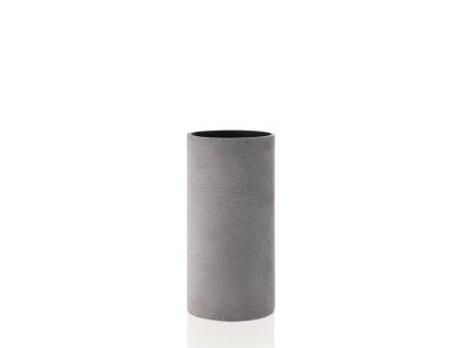 Váza 24 cm Blomus COLUNA - tmavě šedá