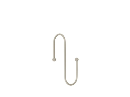 Věšák 14 cm Blomus CURL - šedohnědý