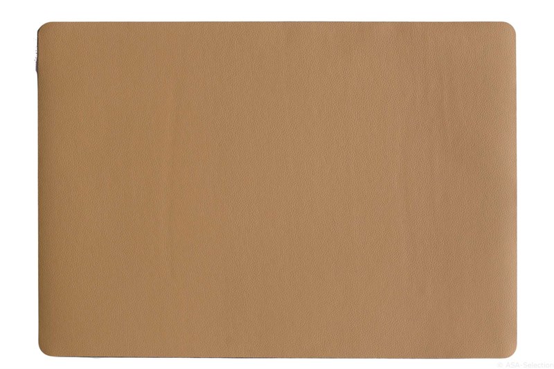 Levně Kožené prostírání ASA Selection 33x46 cm - krémové