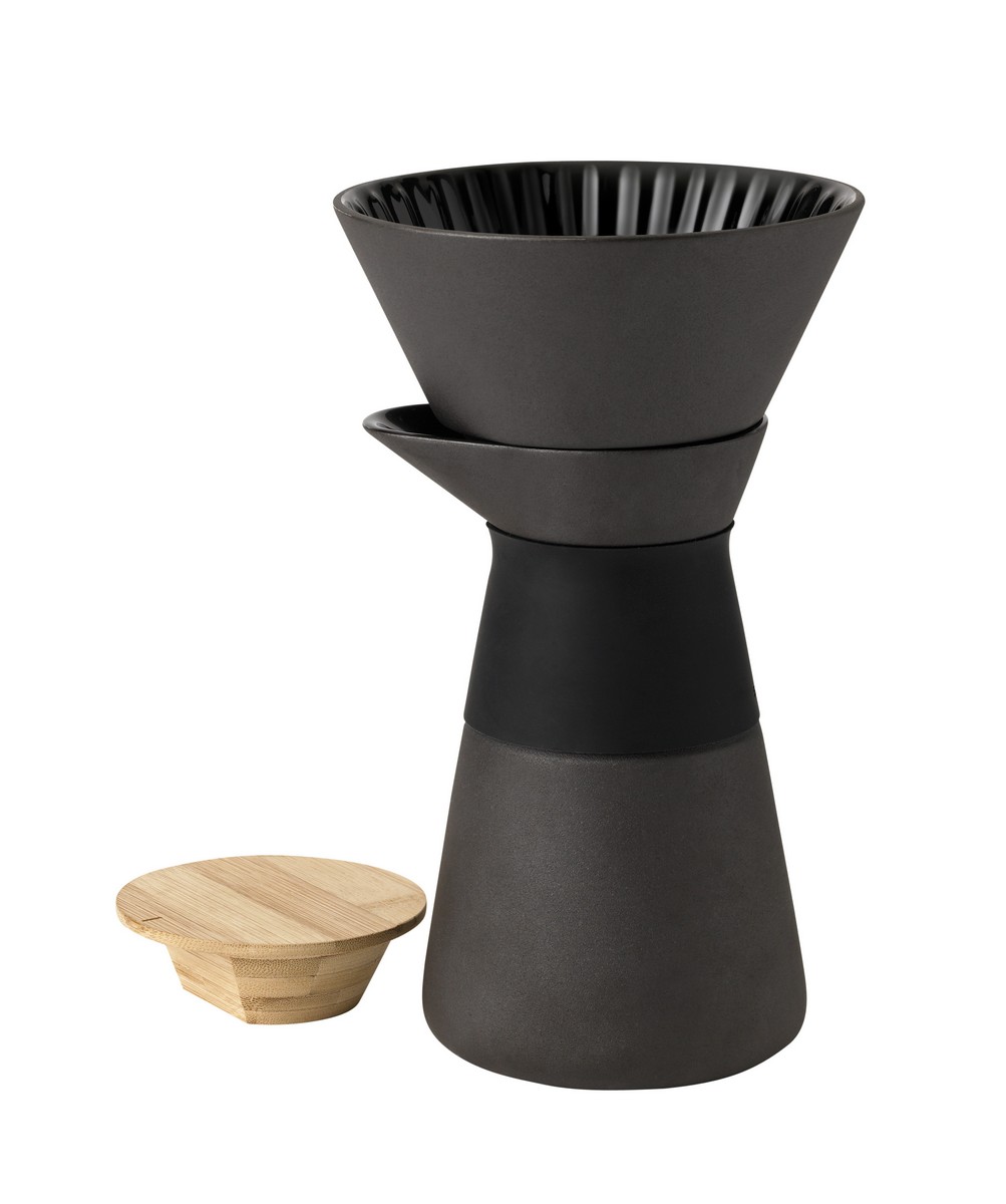 Překapávač na kávu 0,6 l Stelton THEO - black