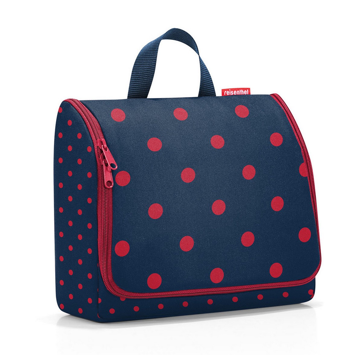 Toaletní taštička Reisenthel Toiletbag XL Mixed dots red