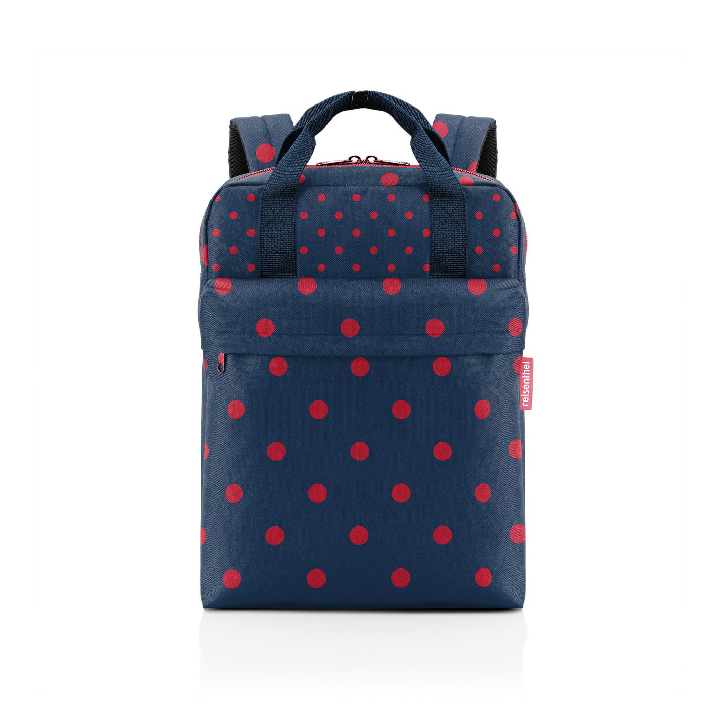 Levně Batoh Reisenthel Allday backpack M Mixed dots red