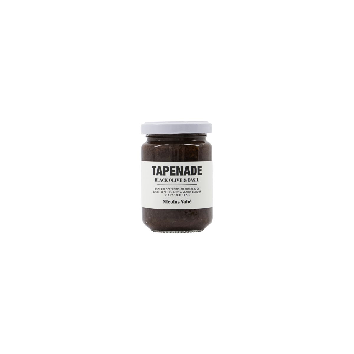 Tapenáda černé olivy a bazalka 140 g TAPENADE Nicolas Vahé