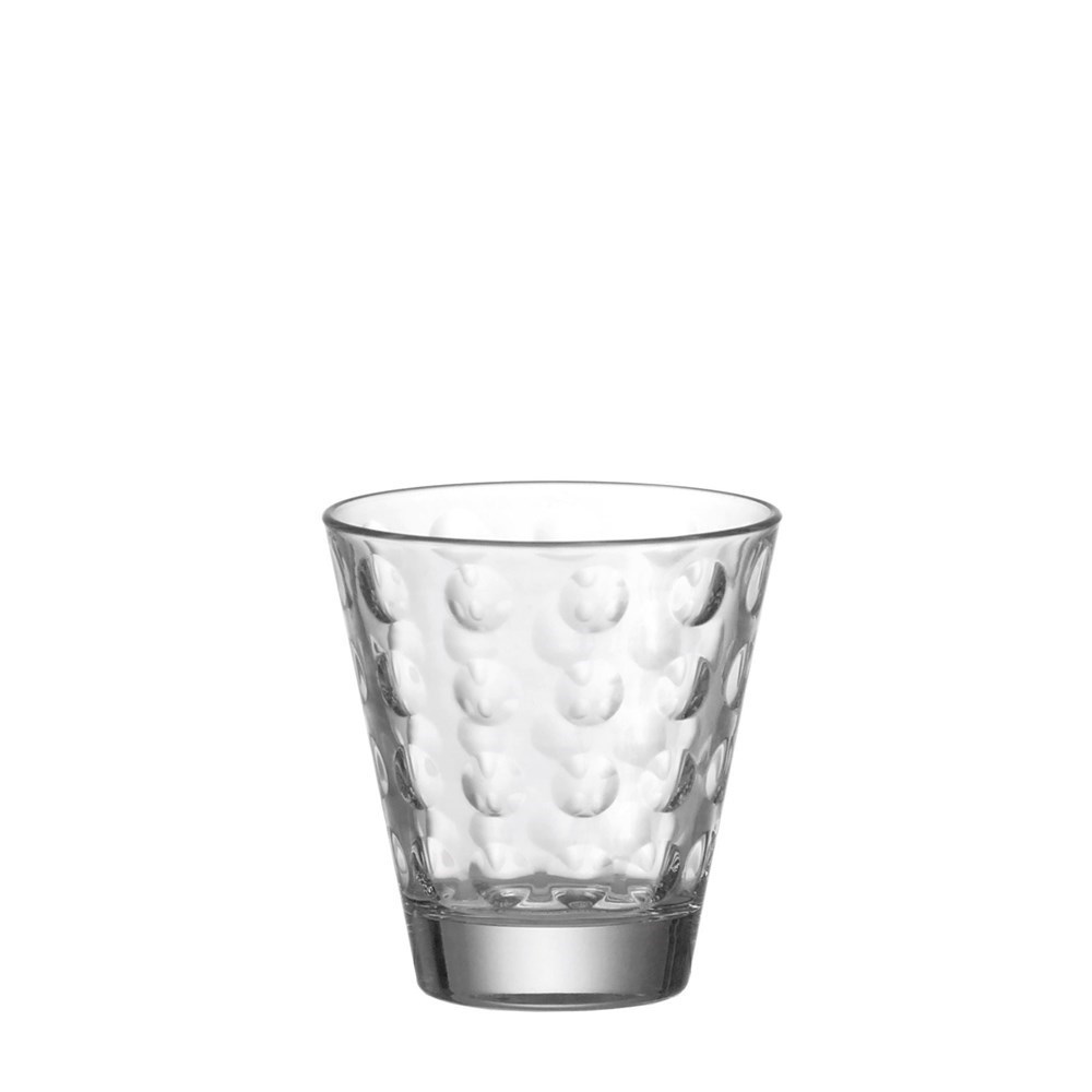 Levně Sklenice na vodu OPTIC 220 ml Leonardo