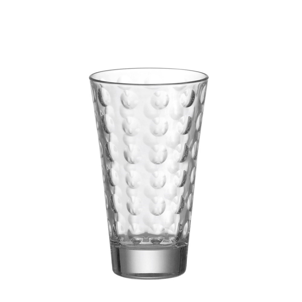 Levně Sklenice na vodu OPTIC 300 ml Leonardo
