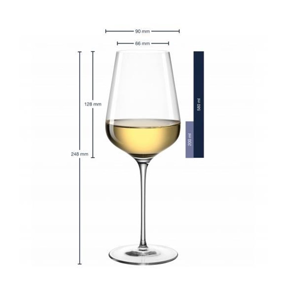 Sklenička na bílé víno BRUNELLI 580 ml Leonardo
