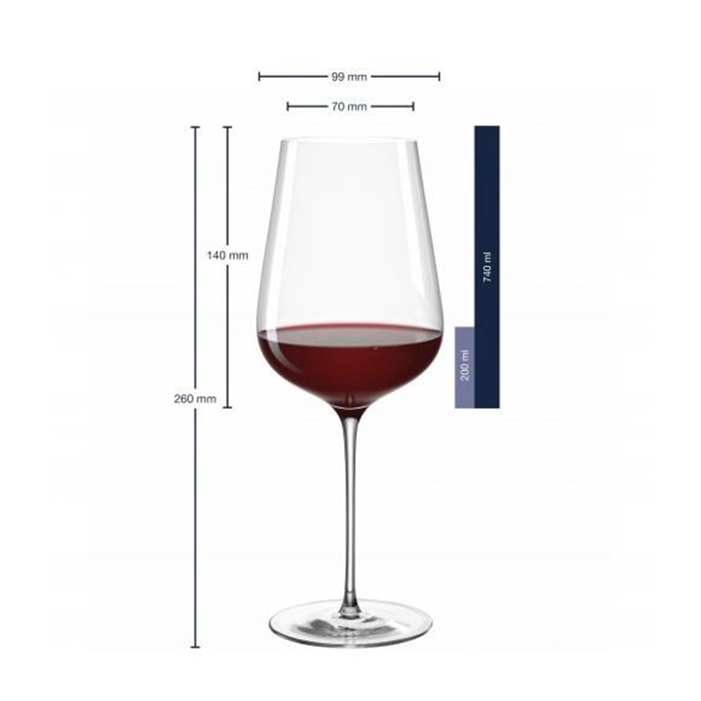 Sklenička na červené víno BRUNELLI 740 ml Leonardo