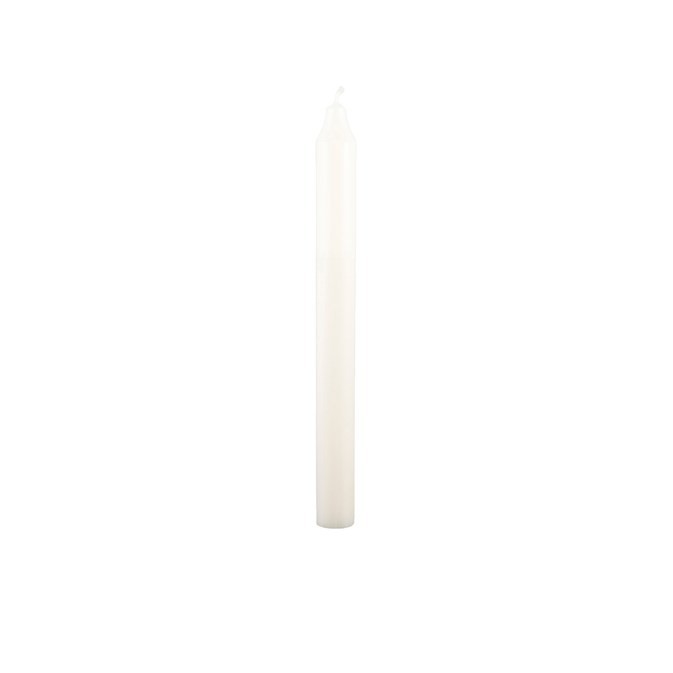 Krátká svíčka průměr 2,1 cm doba hoření 8 h Broste RUSTIC - slonová kost