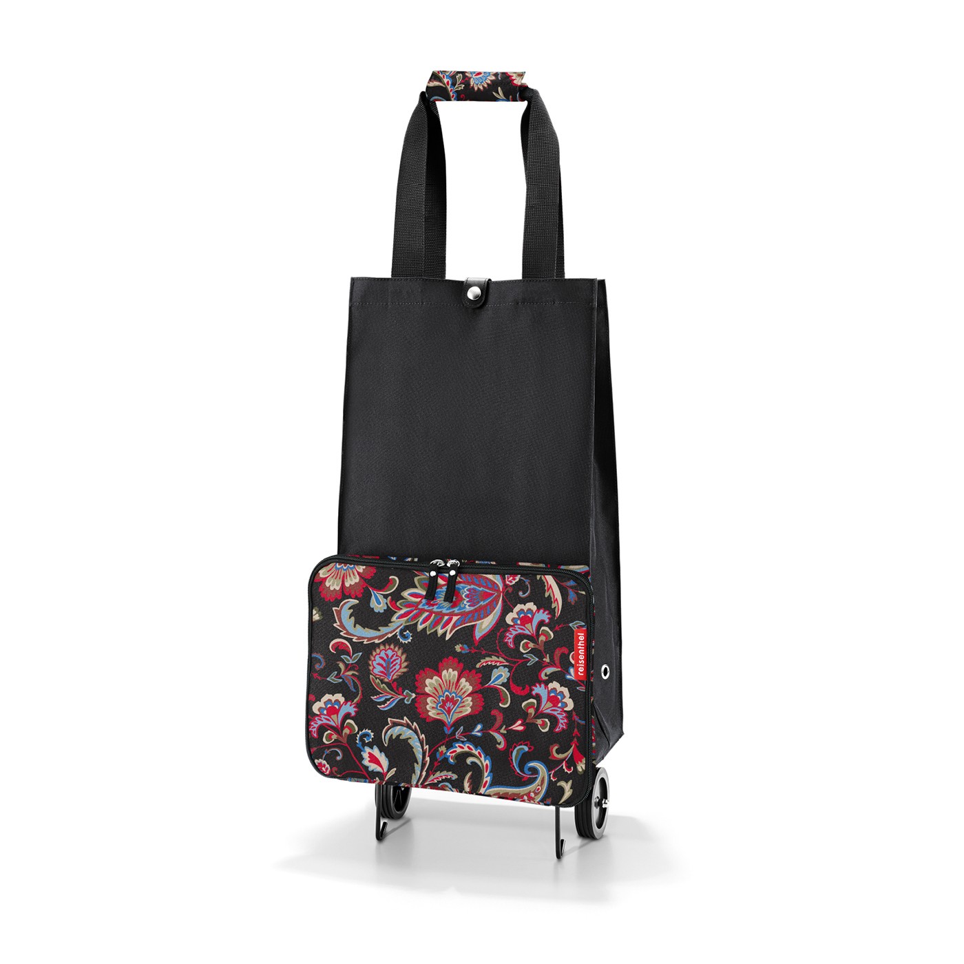 Nákupní taška na kolečkách Reisenthel Foldabletrolley Paisley black