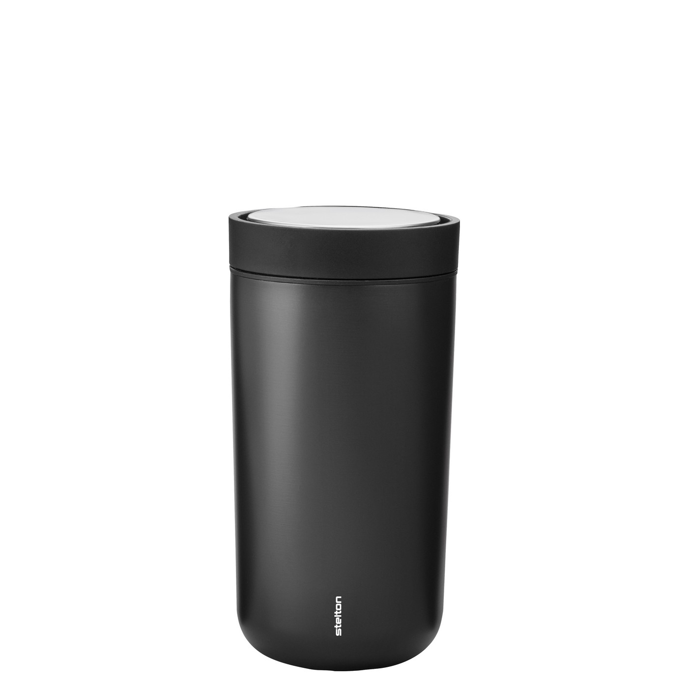 Termohrnek 0,2 l Stelton TO-GO CLICK - black/metallic