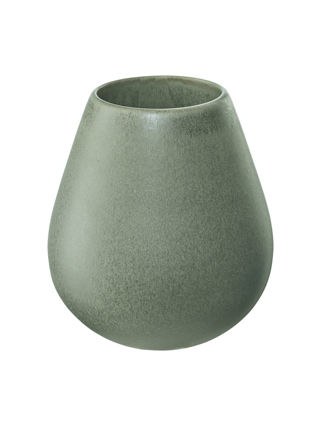 Kameninová váza výška 18 cm EASE MOSS ASA Selection - zelená