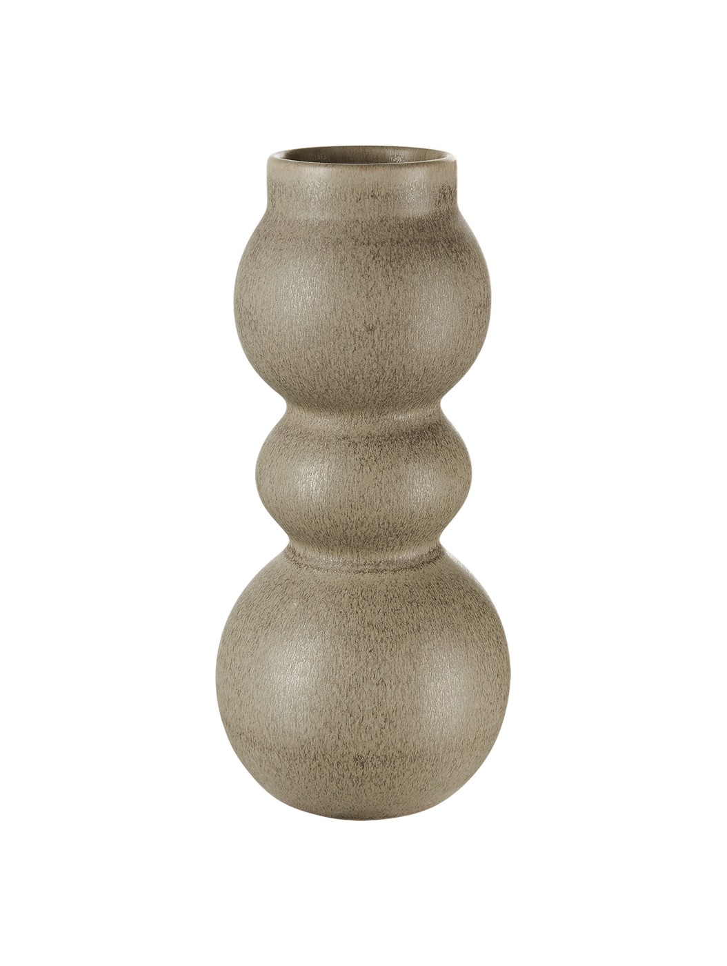 Kameninová váza  výška 19 cm COMO ASA Selection - šedohnědá