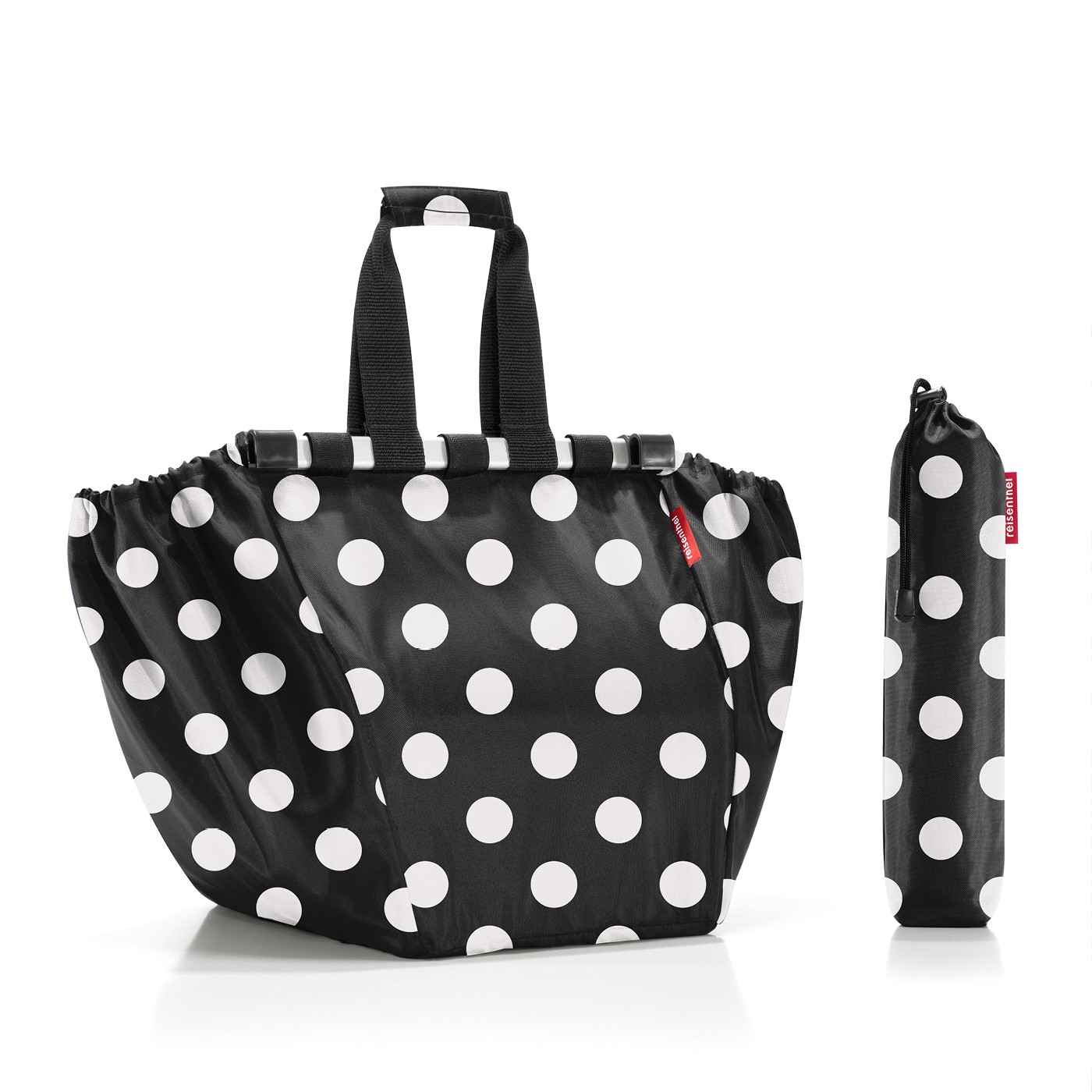 Nákupní taška Reisenthel Easyshoppingbag Dots white