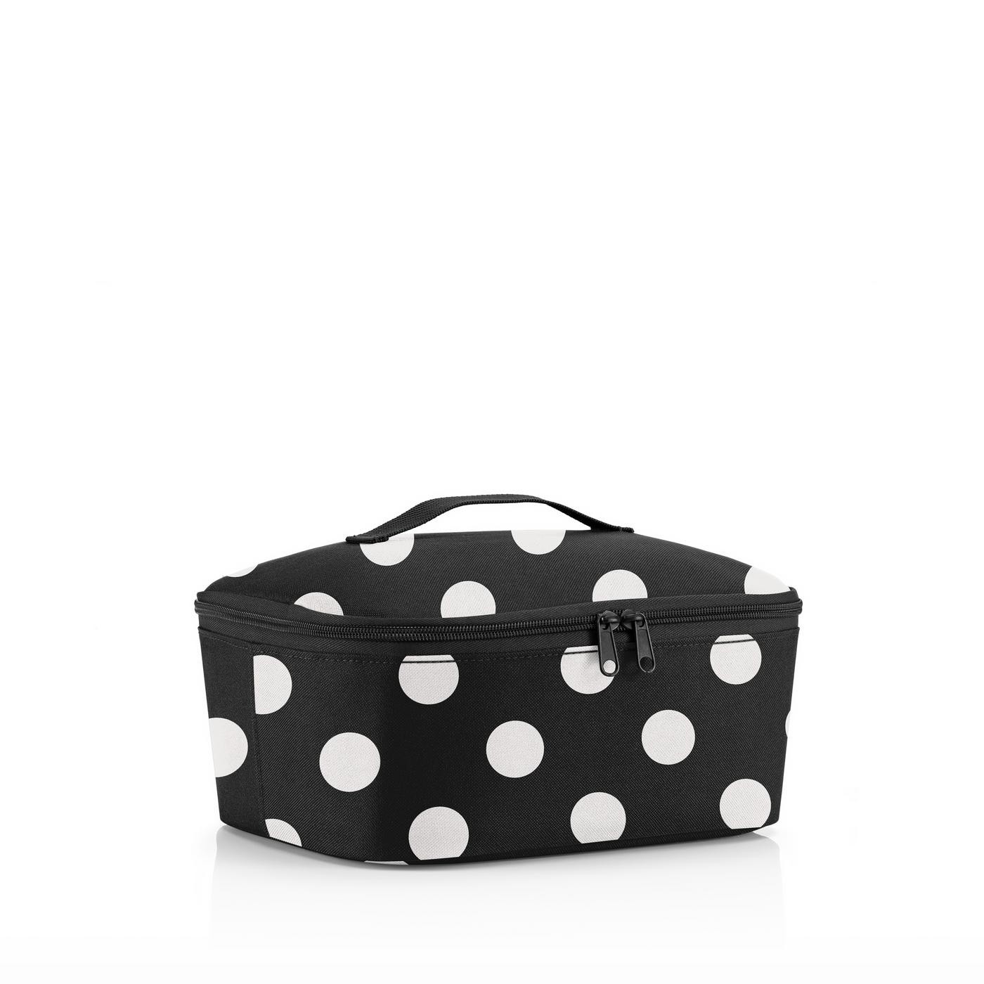 Termobox Reisenthel Coolerbag M pocket Dots white