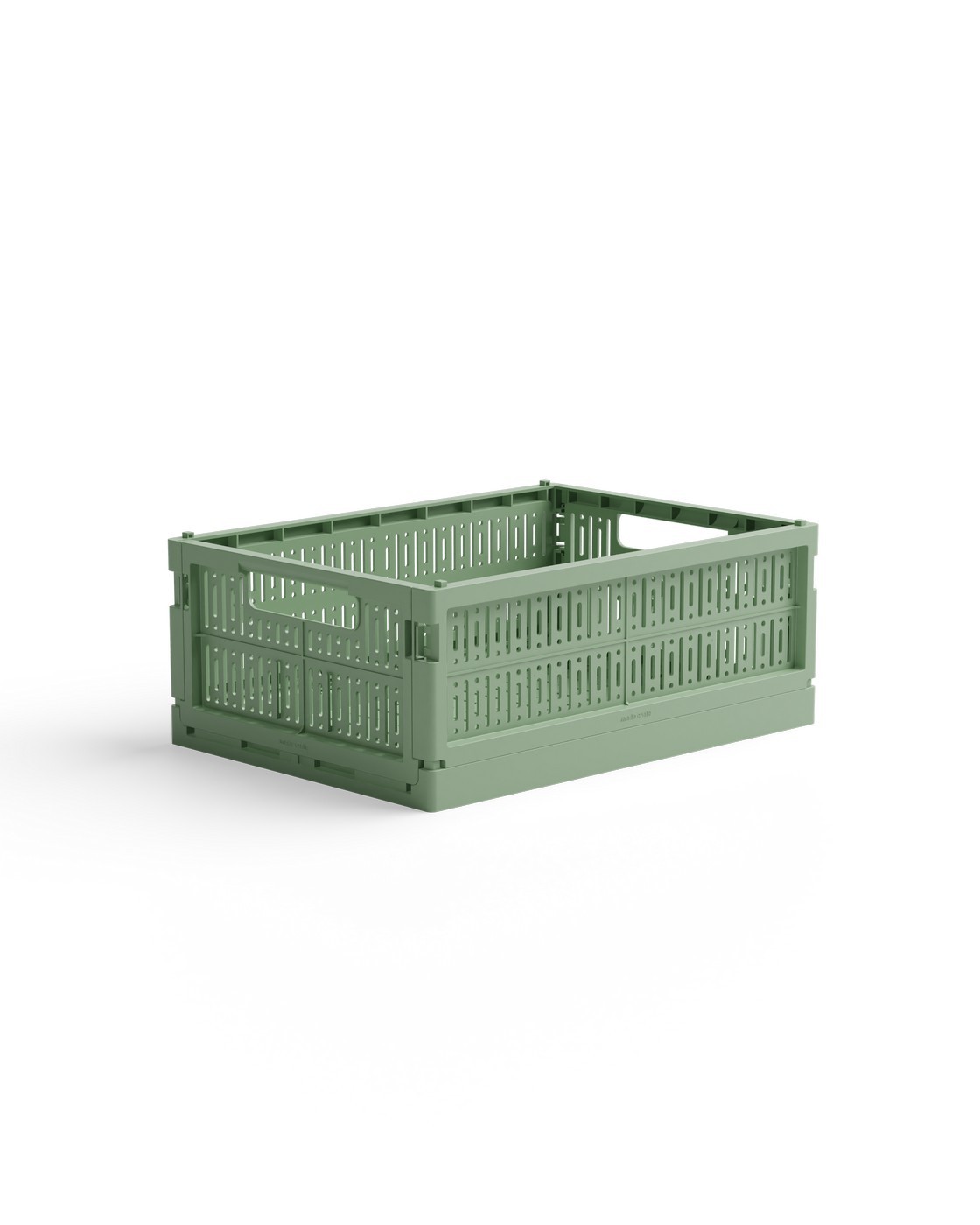 Skládací přepravka midi Made Crate  - green bean green