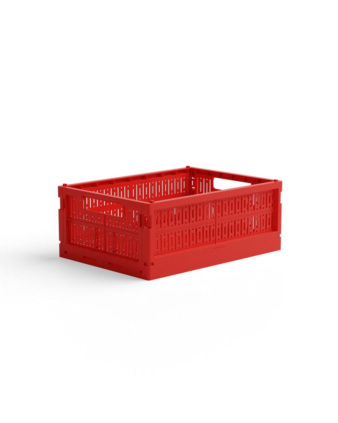 Skládací přepravka midi Made Crate  - so bright red