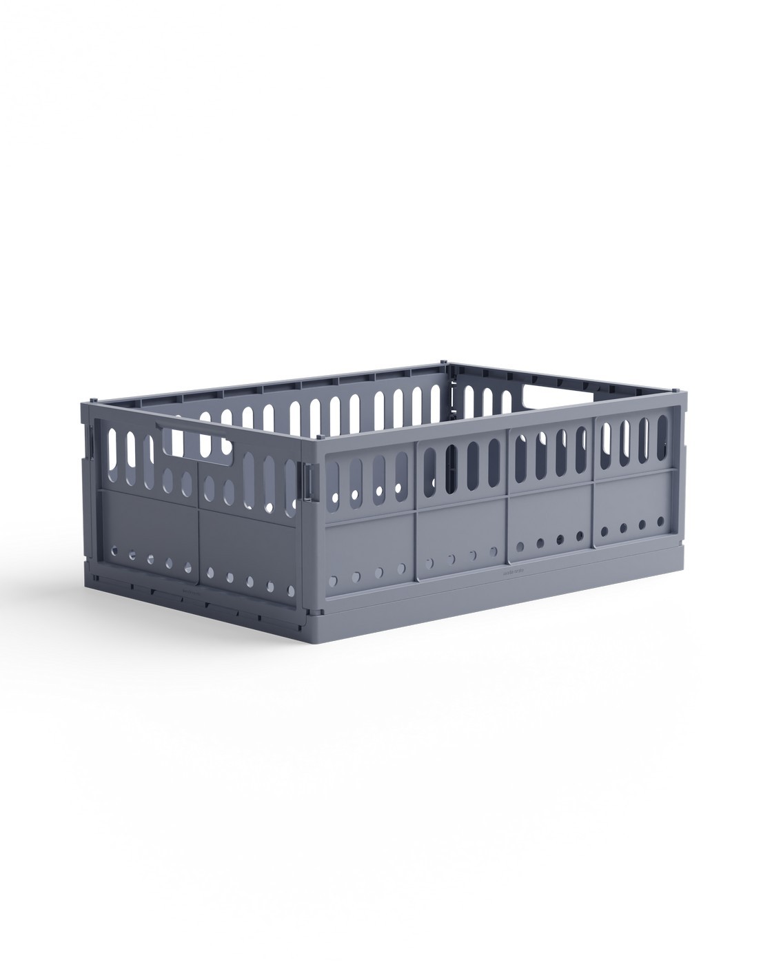 Skládací přepravka maxi Made Crate - blue grey