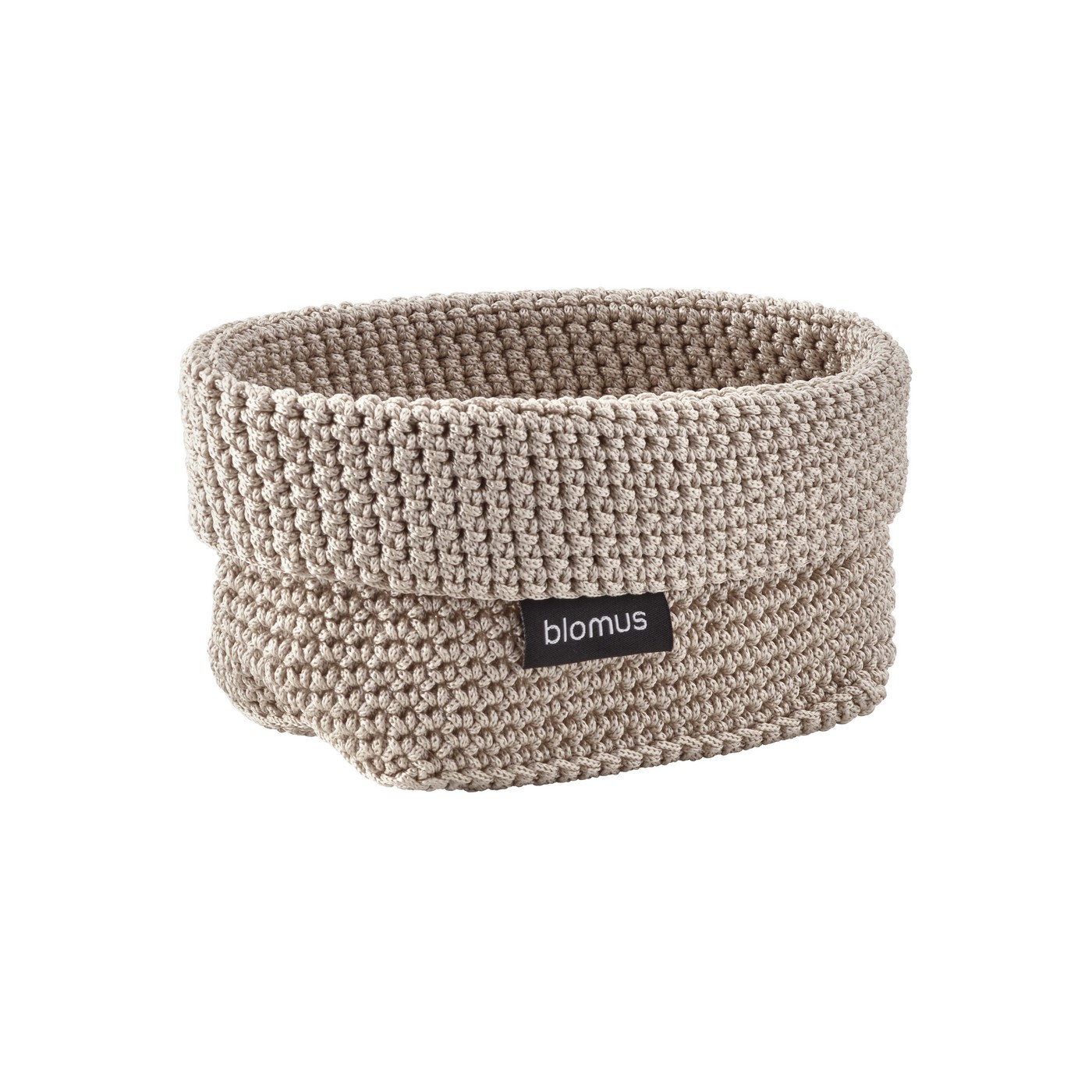 Hačkovaný košík 9x15 cm Blomus TELA - krémový