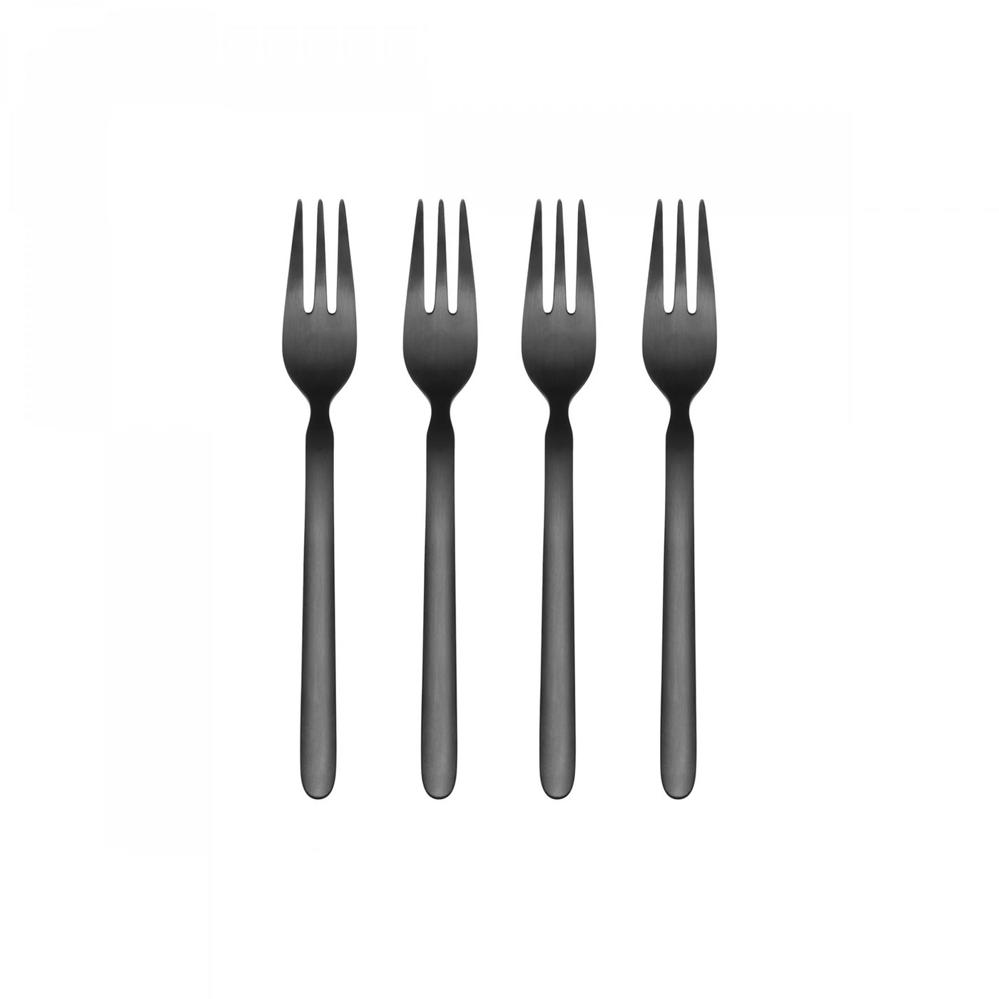 Sada 4 ks dezertních vidliček Blomus STELLA - černá