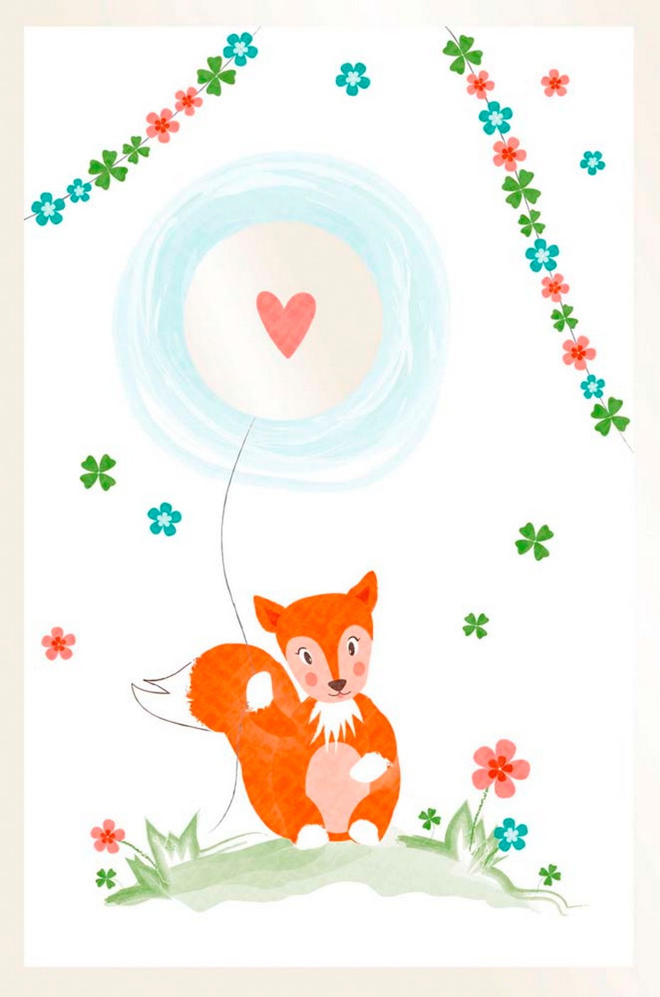 Přání s obálkou Artebene Fox