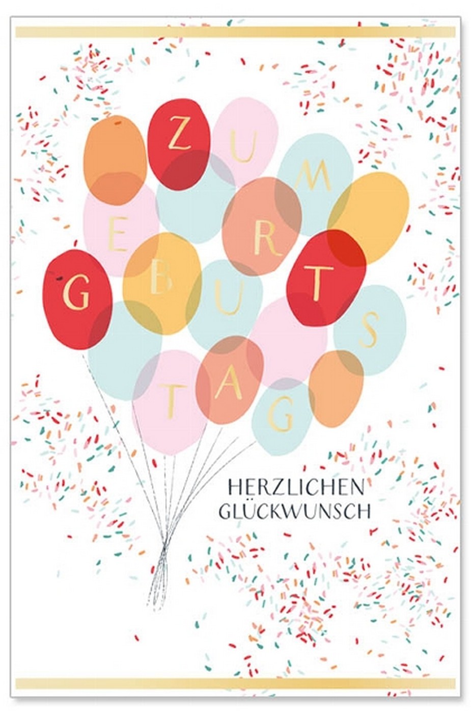 Přání 3D s obálkou Artebene Balloons