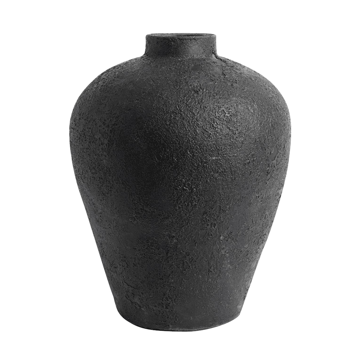 Váza výška 40 cm Muubs LUNA - černá