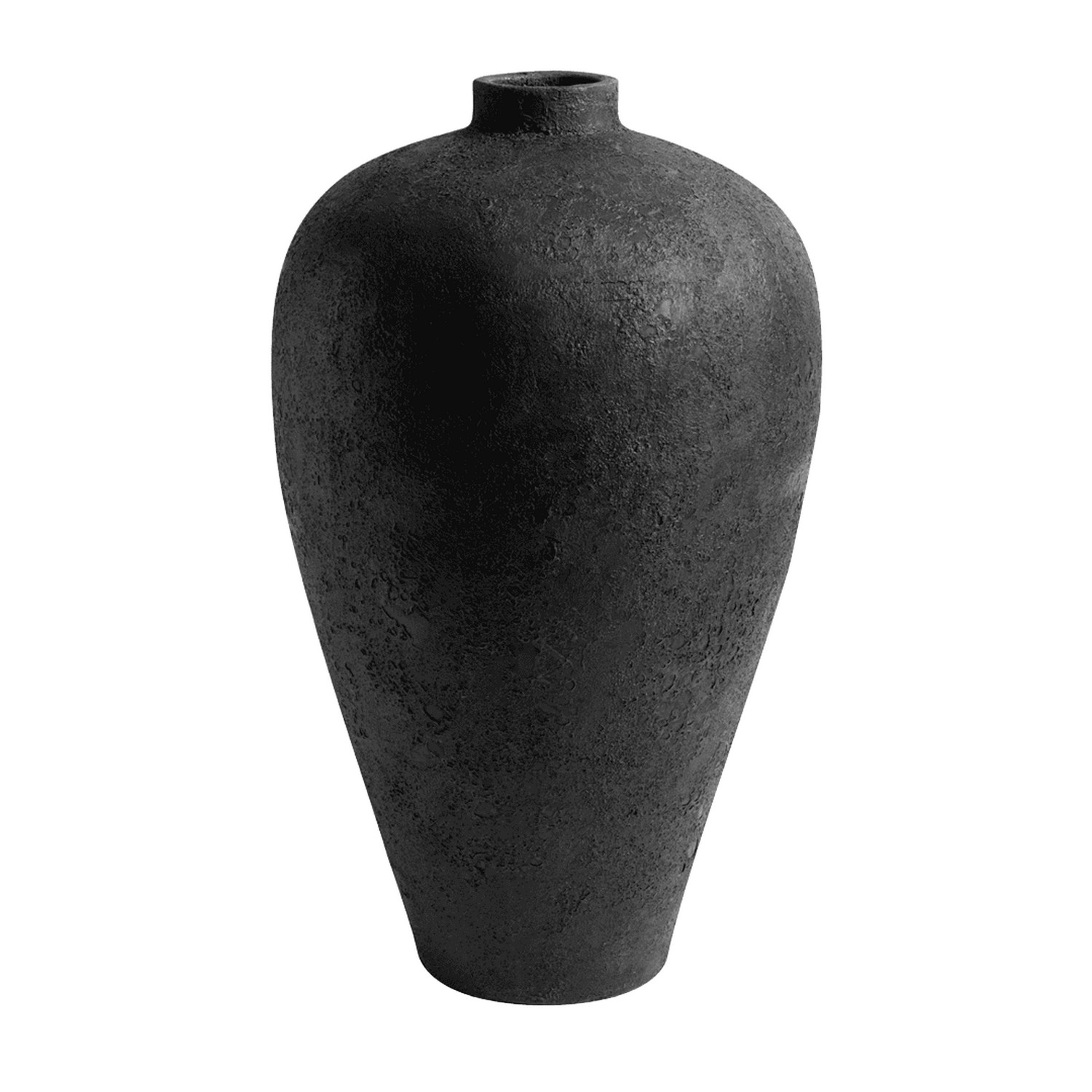 Váza výška 80 cm Muubs LUNA - černá