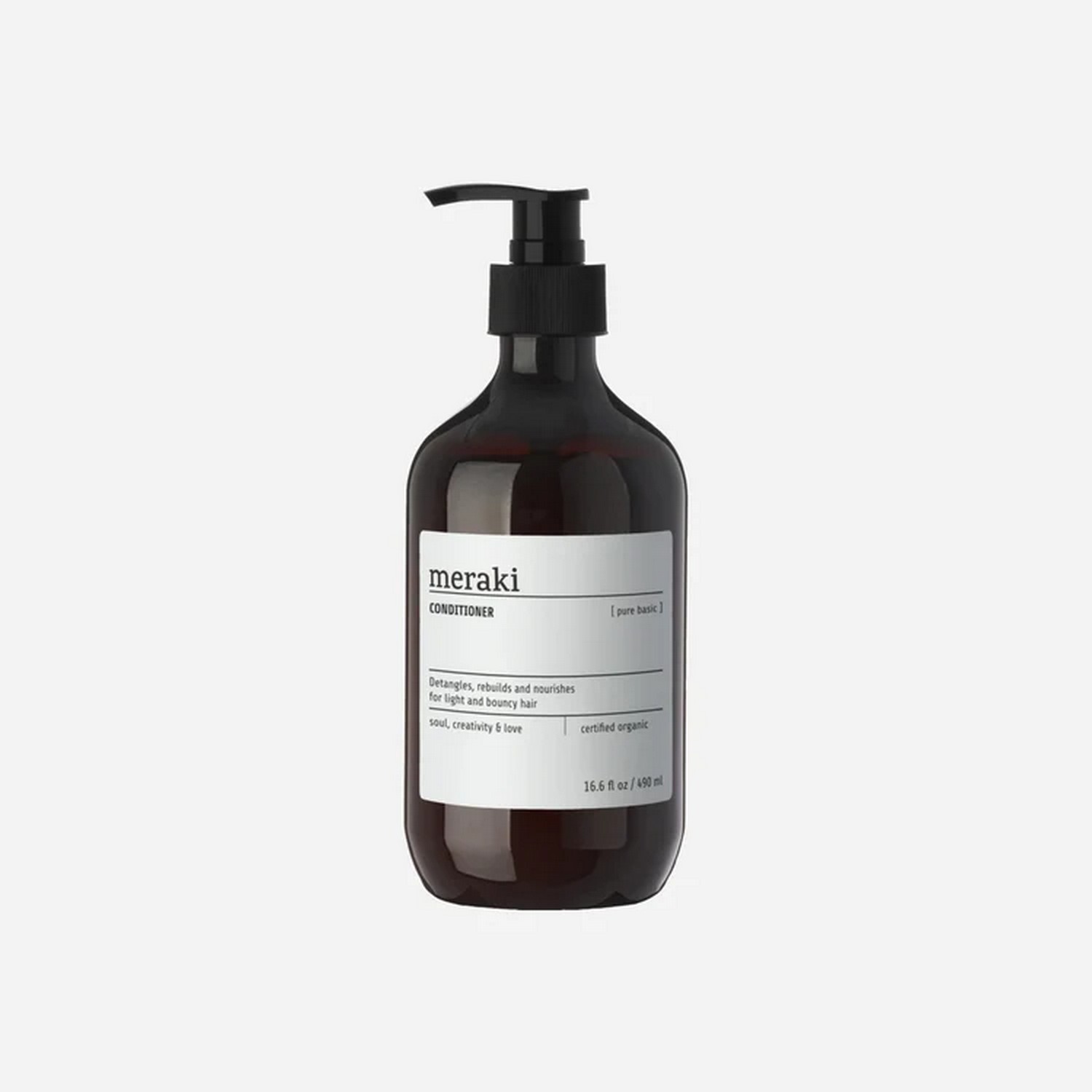 Kondicionér na vlasy 490 ml Meraki PURE BASIC