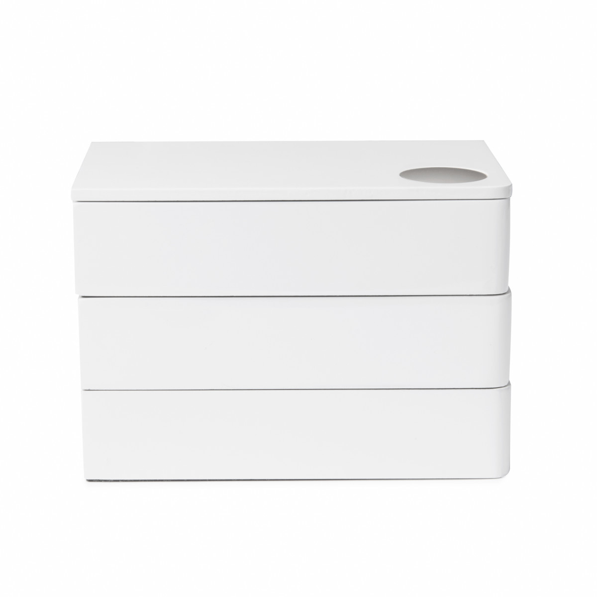 Umbra Šperkovnice Spindle, bílá