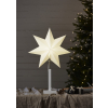 Dekorativní hvězda 68 cm STAR TRADING Karo - bílá #2