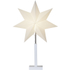 Dekorativní hvězda 68 cm STAR TRADING Karo - bílá