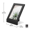 Fotorámeček 13x18 cm Umbra PODIUM - černý #10