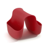 Držák na houbičky Umbra SADDLE - červený