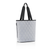 Taška přes rameno Reisenthel Classic shopper M Rhombus light grey