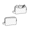 Kosmetická taštička Reisenthel Cosmeticpouch M Rhombus light grey #7