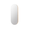 Oválné nástěnné zrcadlo výška 158 cm Broste ALVA OVAL - přírodní