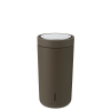 Termohrnek 0,2 l Stelton TO-GO CLICK - soft bark