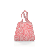 Skládací taška Mini Maxi Shopper Zebra růžová