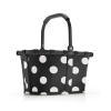 Nákupní košík Reisenthel Carrybag XS Frame Dots white