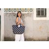 Nákupní taška Reisenthel Loopshopper L Frame Dots white #13