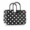 Nákupní taška Reisenthel Loopshopper L Frame Dots white #3