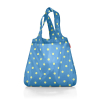 Skládací taška Mini Maxi Shopper Dots blue