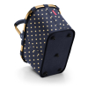 Nákupní košík Reisenthel Carrybag Frame Metallic dots blue #6
