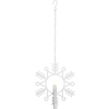 Světelná LED dekorace výška 29 cm Star Trading Flamme Snow- bílá #2