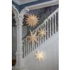 Vánoční papírová hvězda průměr 45 cm Star Trading Plain - béžová #5