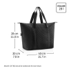 Cestovní víkendová taška Reisenthel Extralite Weekender M Mesh black #10